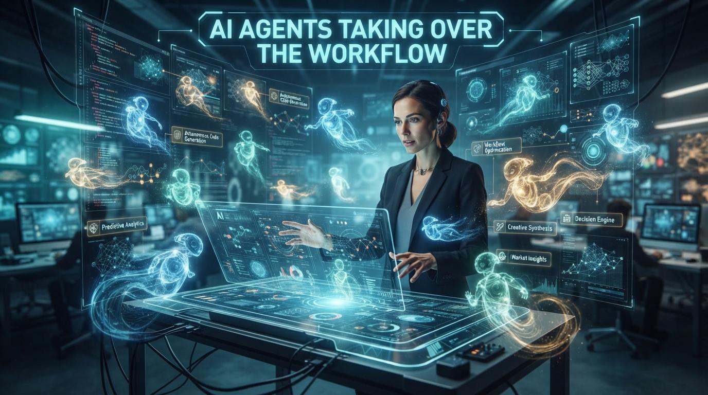 AI Agents Are Taking Over the Workflow: The Biggest AI Trend of 2026 Explained