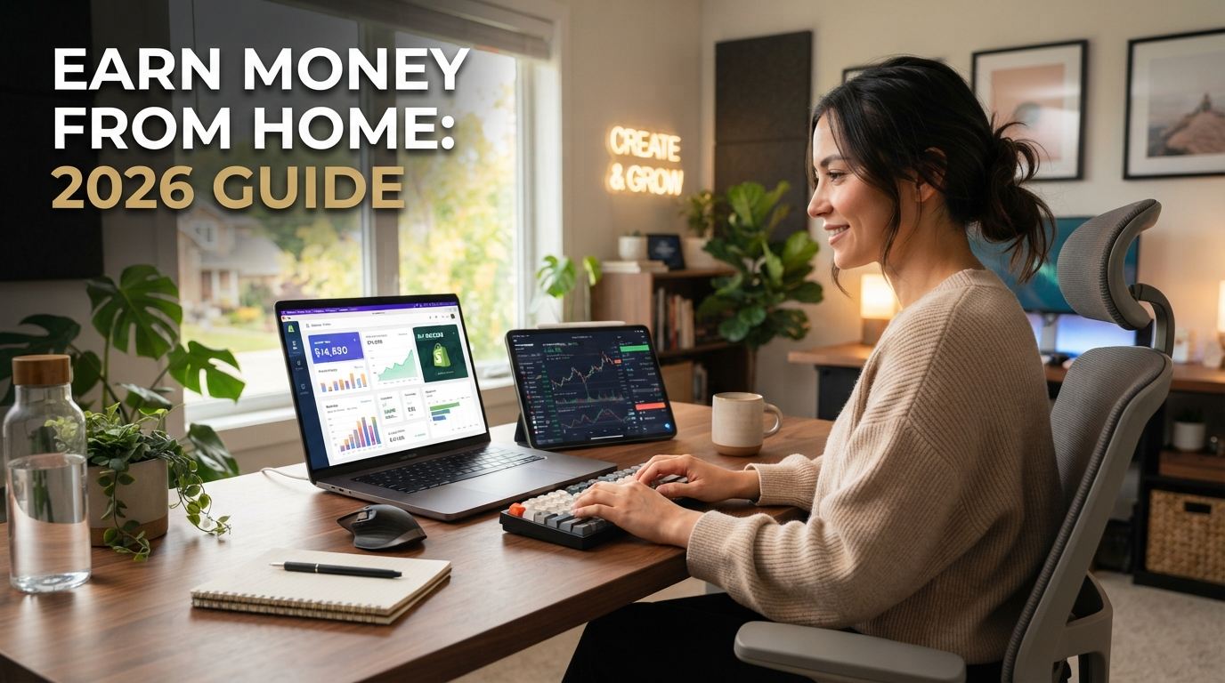 How to Make Money Online in 2026: 15 Real Ways to Earn Money From Home