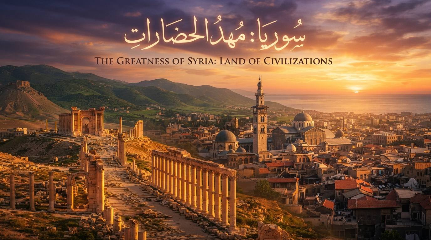 سوريا وعظمتها: أرض الحضارات والتاريخ والجمال