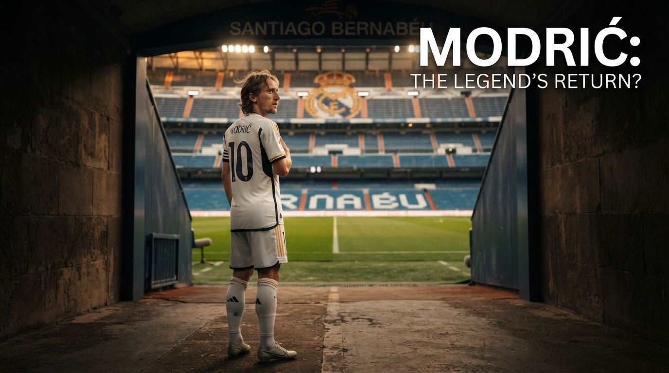 مودريتش يريد العودة إلى ريال مدريد.. مفاجأة جديدة من أسطورة الملكي